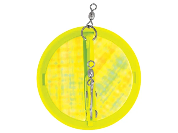 Luhr-Jensen 2-1/4" Dipsy Diver - Chartreuse/Silver Bottom Moon Jelly