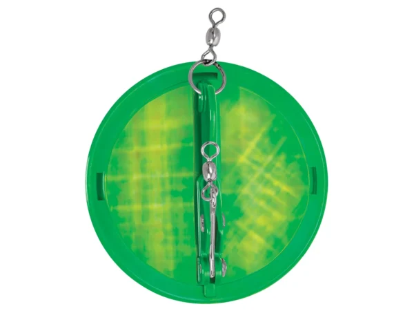 Luhr-Jensen 2-1/4" Dipsy Diver - Kelly Green/Silver Bottom Moon Jelly