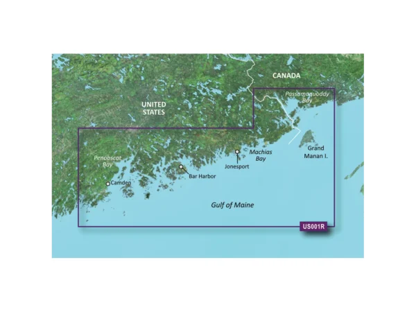 Garmin BlueChart® g3 Vision® HD - VUS001R - North Maine - microSD™/SD™