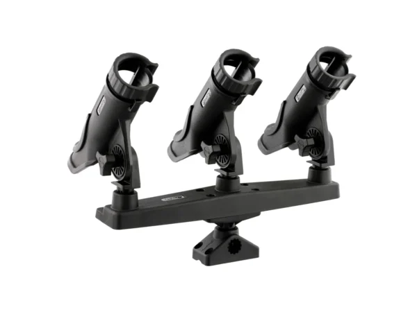 Scotty Triple Rod Holder w/3 230 Power Lock Rod Holders - Image 3