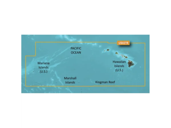 Garmin BlueChart® g3 HD - HXUS027R - Hawaiian Islands - Mariana Islands - microSD™/SD™