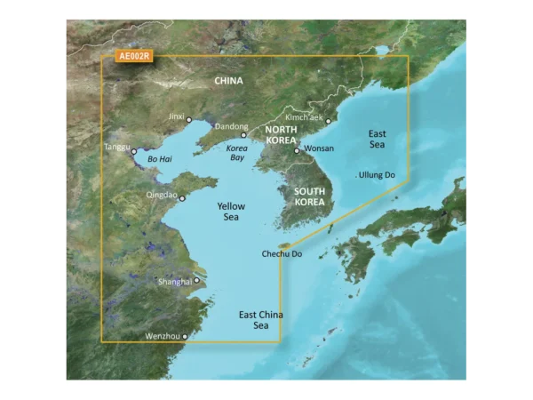 Garmin BlueChart® g3 HD - HXAE002R - Yellow Sea - microSD™/SD™