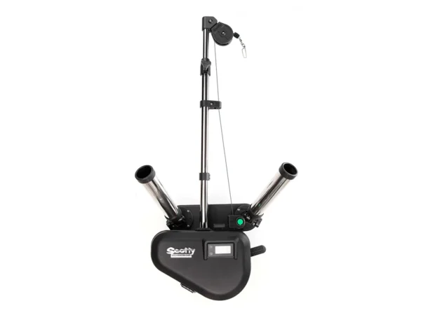 Scotty 2116 HP Depthpower Electric Downrigger 60" SS Telescoping Boom w/Swivel Base - Dual Rod Holder - Image 3