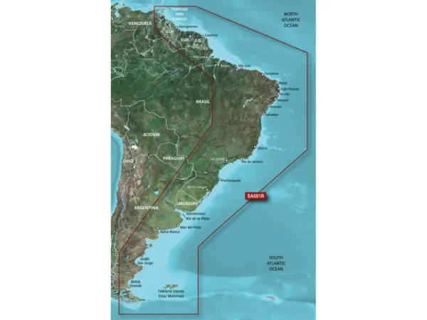 Garmin BlueChart® g3 HD - HXSA001R - South America East Coast - microSD™/SD™