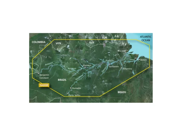 Garmin BlueChart® g3 HD - HXSA009R - Amazon River - microSD™/SD™