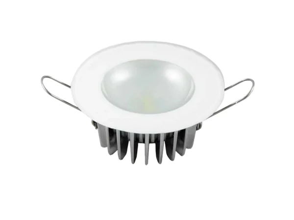 Lumitec Mirage - Flush Mount Down Light - Glass Finish/No Bezel - 4-Color Red/Blue/Purple Non Dimming w/White Dimming