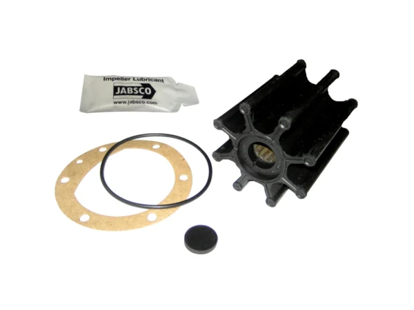 Jabsco Impeller Kit - 8 Blade - Neoprene - 2-9/16" Diameter x 3" W, 5/8" Shaft Diameter