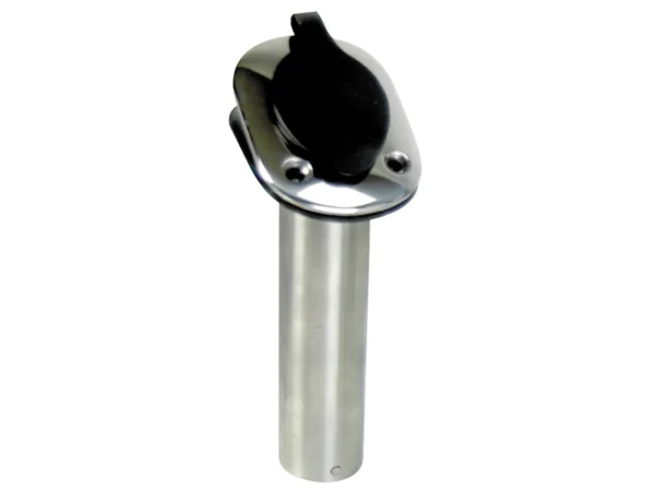 Whitecap 30° Flush Mount Rod Holder - 304 Stainless Steel - 9-1/4"