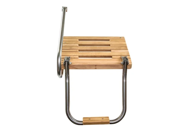 Whitecap Teak Swim Platform w/Ladder f/Outboard Motors - Image 2