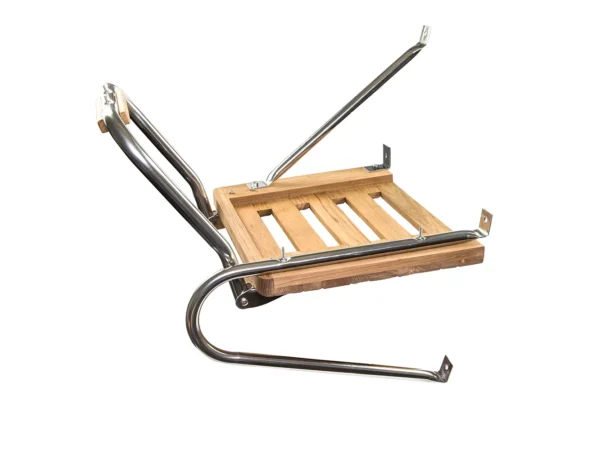 Whitecap Teak Swim Platform w/Ladder f/Outboard Motors - Image 4