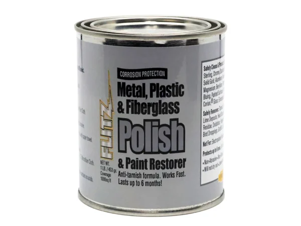 Flitz Metal, Plastic & Fiberglass Polish Paste - 1.0lb