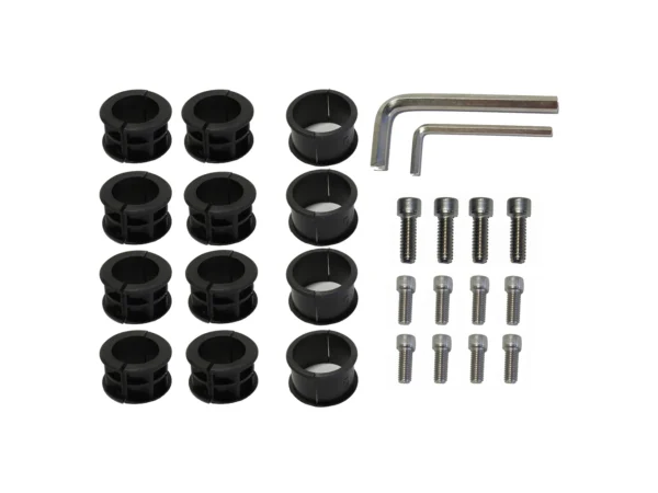 SurfStow SUPRAX Parts Kit - 12-Bolts, 3 Sizes of Inserts, 2-Allen Wrenches