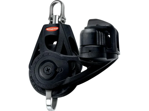 Ronstan Series 40 Ball Bearing Orbit Block - Single - Becket - Cleat - Swivel Head