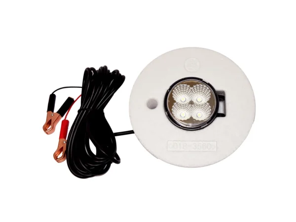 Hydro Glow FFL12 Floating Fish Light w/20' Cord - LED - 12W - 12V - White