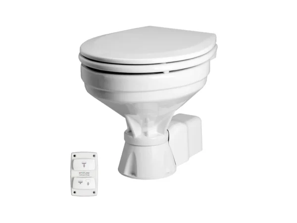 Johnson Pump Aqua T Toilet - Electric - Comfort - 12V w/Solenoid