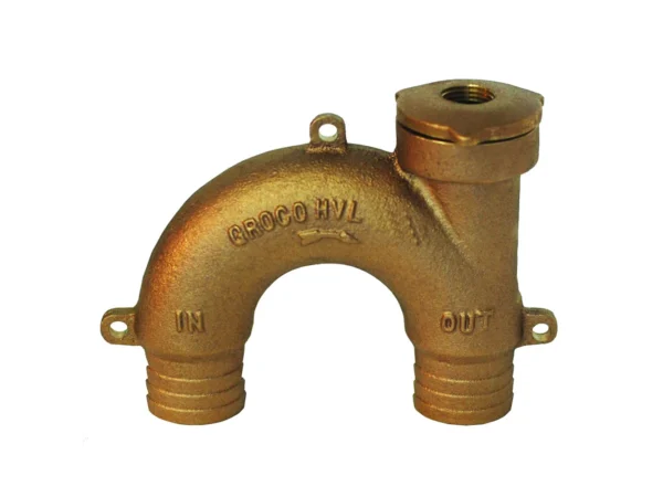 GROCO Bronze Vented Loop - 1-1/2" Hose