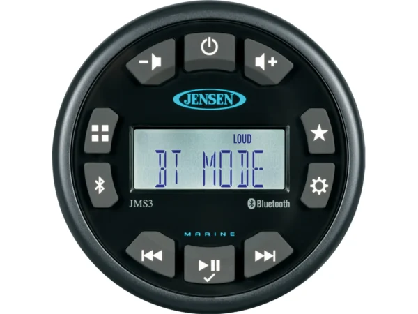 JENSEN JMS3RTL Stereo w/AM/FM/BT - Single Zone