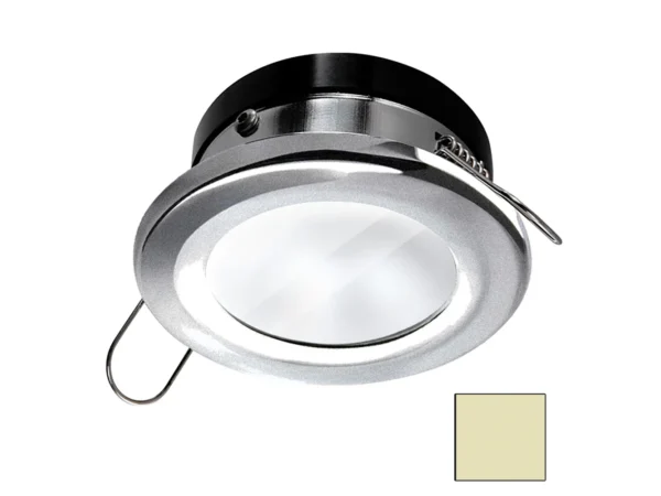 i2Systems Apeiron A1110Z Spring Mount Light - Round - Warm White - Brushed Nickel Finish