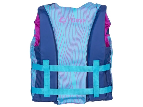 Onyx Shoal All Adventure Youth Paddle & Water Sports Life Jacket - Blue - Image 2