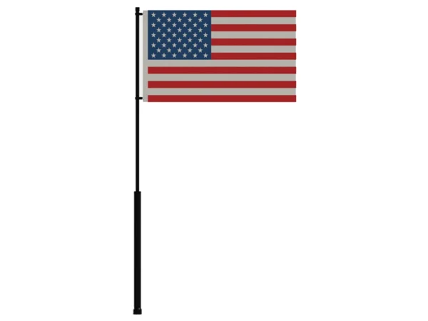 Mate Series Flag Pole - 72" w/USA Flag