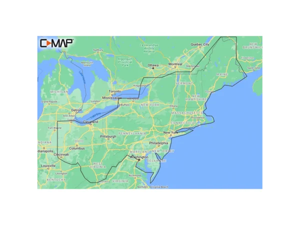 C-MAP M-NA-Y213-MS US Lakes East REVEAL™ Inland Chart