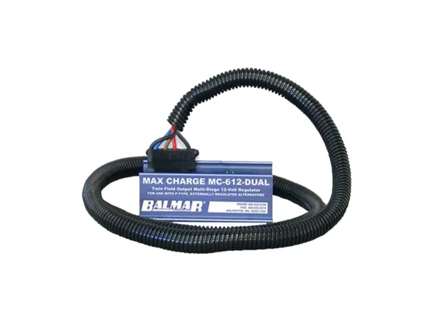 Balmar Dual MC612 Multi-Stage 12V Regulator w/Harness