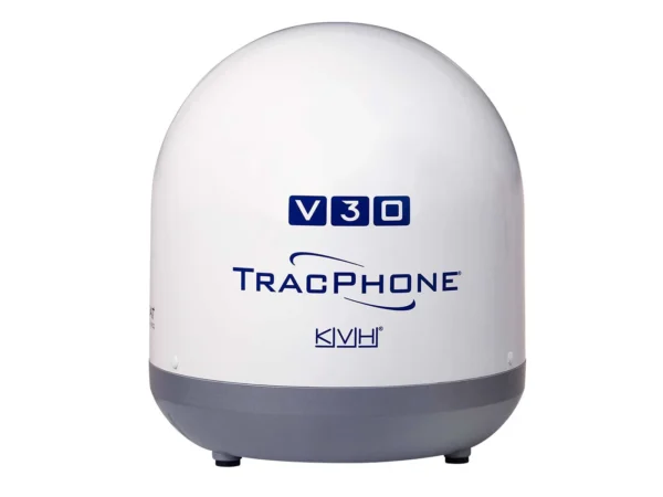 KVH Ultra-Compact TracPhone® V30 w/DC-BDU