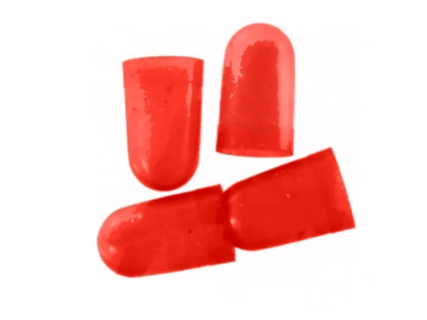 VDO Light Diffuser f/Type D Peanut Bulb - Red - 4 Pack