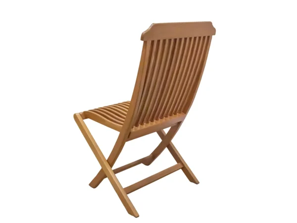 Whitecap Folding Deck Chair - Teak - Image 3