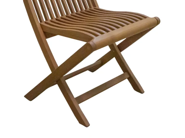 Whitecap Folding Deck Chair - Teak - Image 4