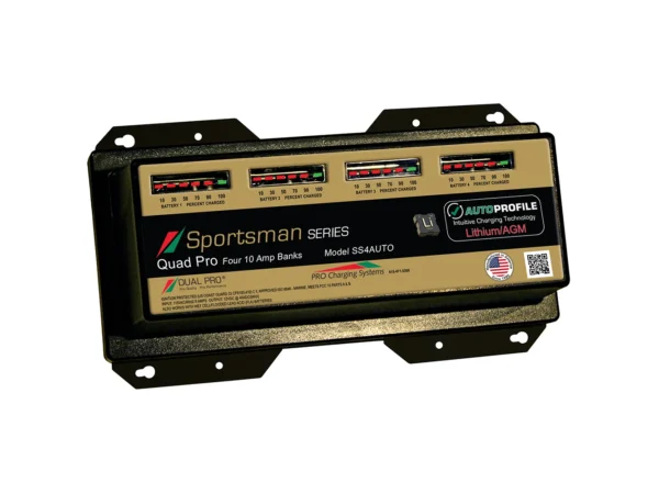 Dual Pro SS4 Auto 40A - 4-Bank Lithium/AGM Battery Charger