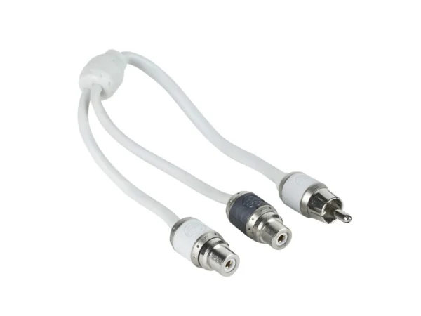 T-Spec V10 Series RCA Audio Y Cable - 2 Channel - 1 Male to 2 Females