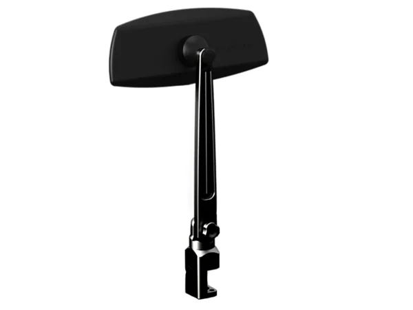 PTM Edge Pontoon Mirror/Bracket Kit w/VR-100 Pro & PCX-200 (Black)