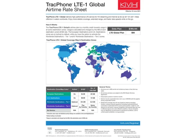 KVH TracPhone® LTE-1 Global - Image 2