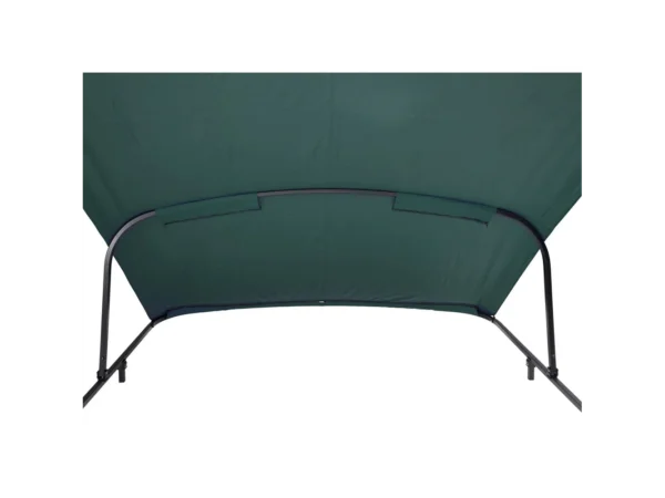 SureShade Power Bimini - Black Anodized Frame - Green Fabric - Image 4