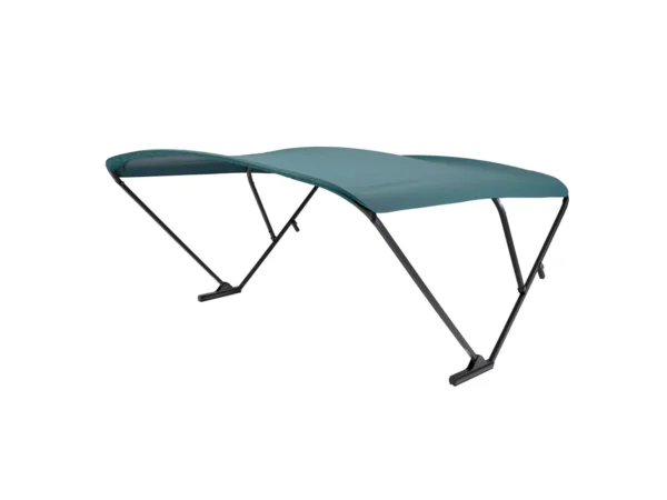 SureShade Power Bimini - Black Anodized Frame - Green Fabric