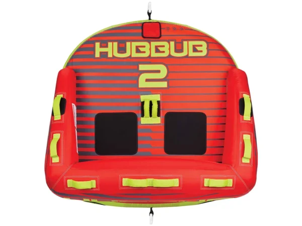 Full Throttle Hubbub 2 Towable Tube - 2 Rider - Red