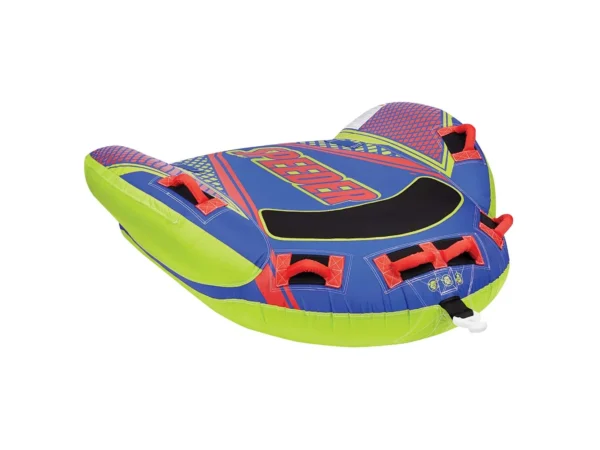 Full Throttle Speeder Towable Tube - 2 Rider - Blue - Image 2