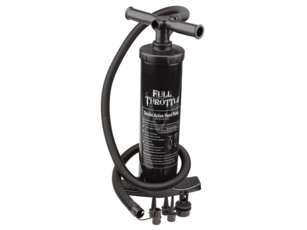 Full Throttle Dual Action Hand Pump - Black