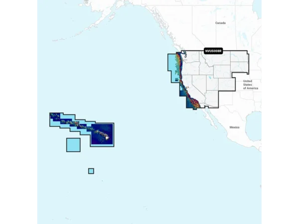 Garmin Navionics Vision+™ NVUS008R U.S. West