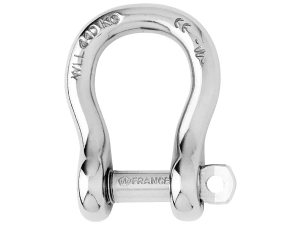 Wichard Captive Pin Bow Shackle - Diameter 6mm - 1/4"