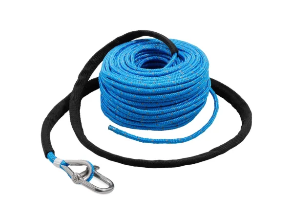 TRAC Outdoors Anchor Rope - 3/16" x 100' w/SS Shackle