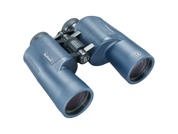 Bushnell 7x50mm H2O Binocular - Dark Blue Porro WP/FP Twist Up Eyecups