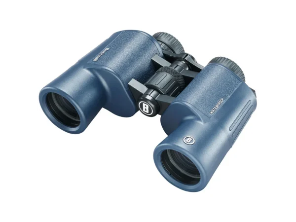 Bushnell 12x42mm H2O Binocular - Dark Blue Porro WP/FP Twist Up Eyecups - Image 2