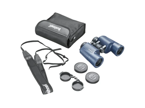 Bushnell 12x42mm H2O Binocular - Dark Blue Porro WP/FP Twist Up Eyecups - Image 5