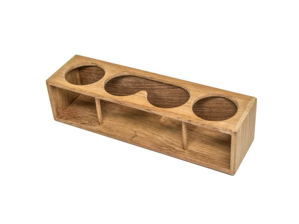 Whitecap Four Drink/Binocular Rack - Teak - Image 2