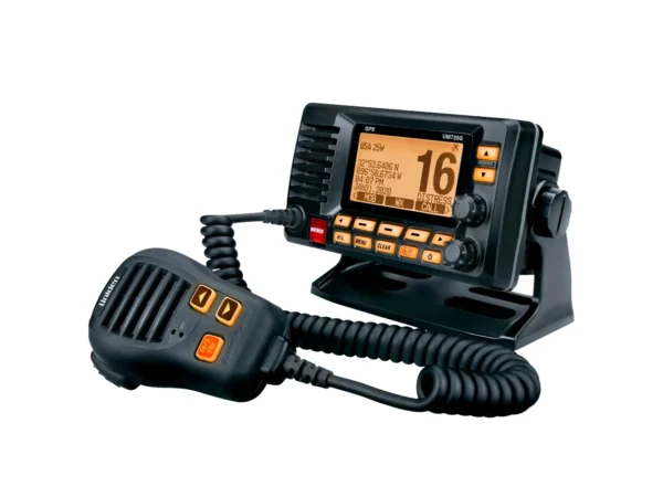 Uniden UM725 Fixed Mount VHF w/GPS & Bluetooth - Black