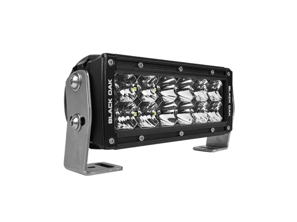 Black Oak Pro Series Double Row Combo 6" Light Bar - Black