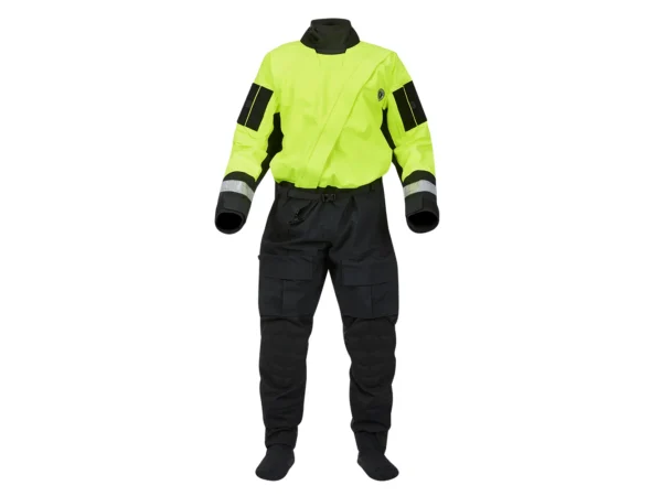 Mustang Sentinel™ Series Water Rescue Dry Suit - Fluorescent Yellow Green-Black - XXL Regular