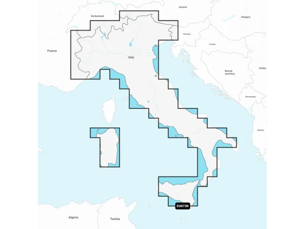 Garmin Navionics+ NSEU073R - Italy Lakes & Rivers - Marine Chart